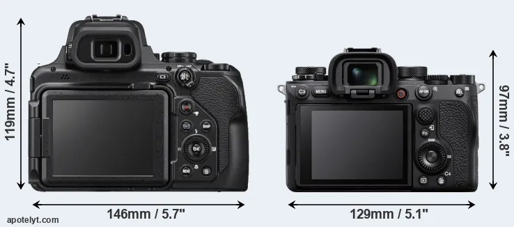 Comparison P1000 or A1 rear