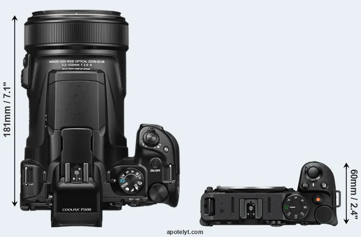 Compare P1100 versus Z30 top