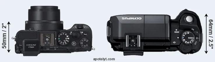 Compare P7800 versus E-300 top