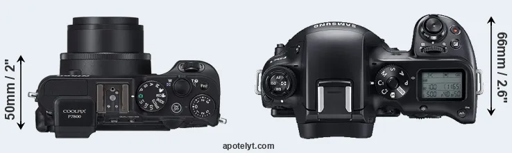 Compare P7800 versus NX1 top
