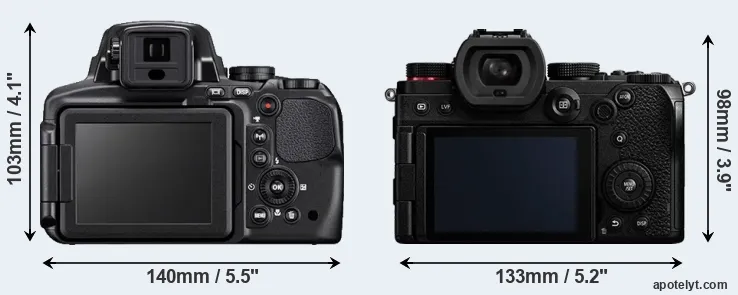 Comparison P900 or S5 rear