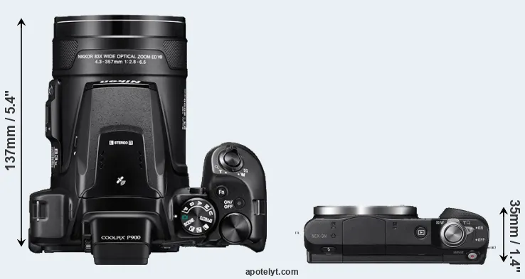 Compare P900 versus NEX-3N top