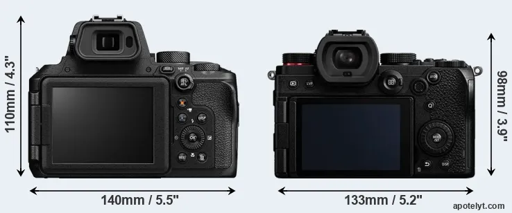 Comparison P950 or S5 rear