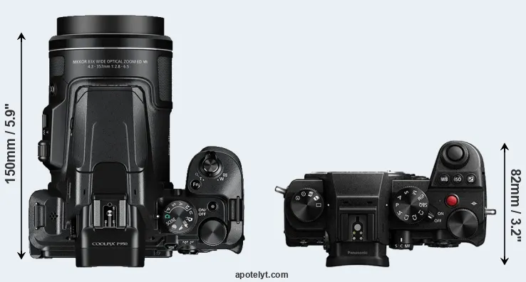 Compare P950 versus S5 top