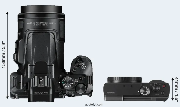 Compare P950 versus ZS70 top