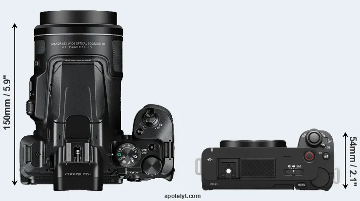Compare P950 versus ZV-E1 top