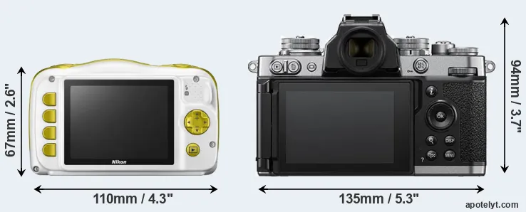 Comparison W150 or Z fc rear