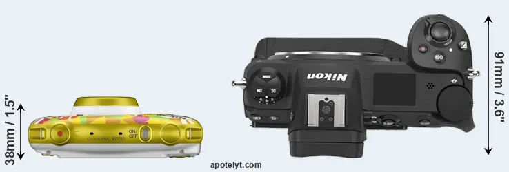 Compare W150 versus Z9 top