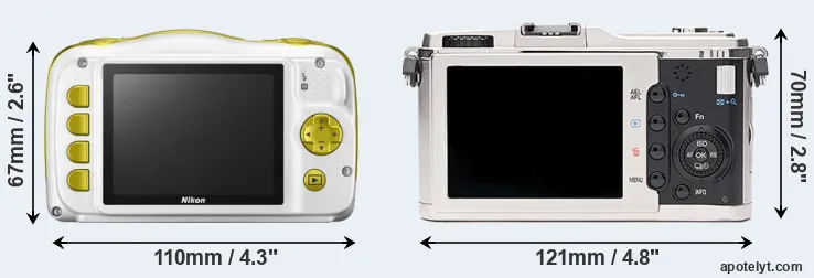 Comparison W150 or E-P1 rear