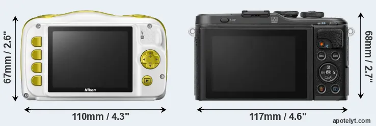 Comparison W150 or E-PL10 rear