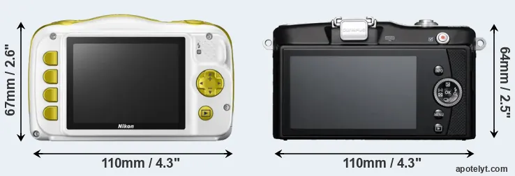 Comparison W150 or E-PM1 rear
