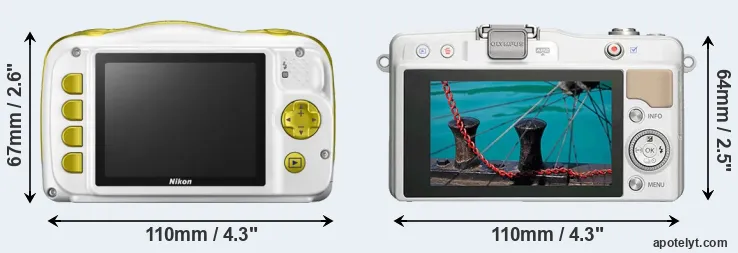 Comparison W150 or E-PM2 rear