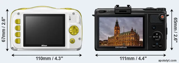 Comparison W150 or XZ-1 rear