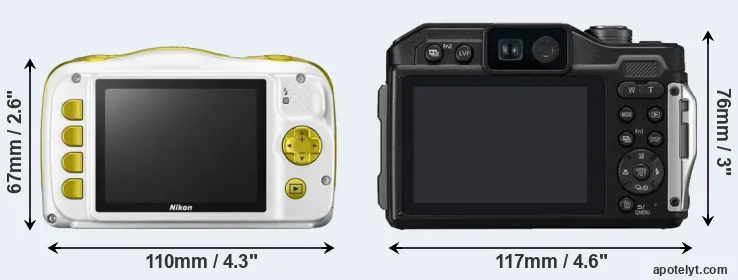 Comparison W150 or FT7 rear