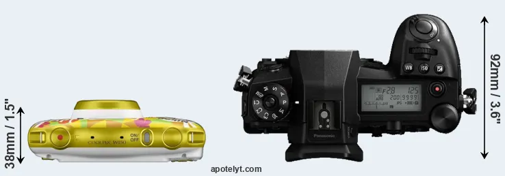 Compare W150 versus G9 top