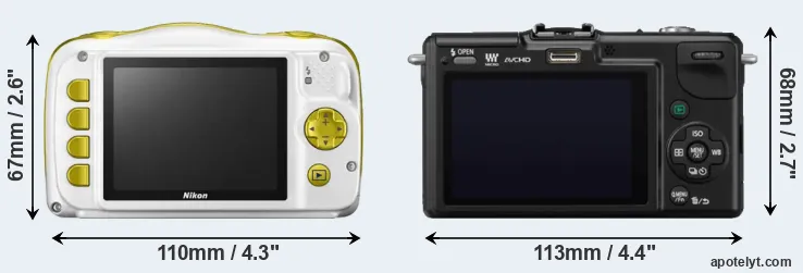 Comparison W150 or GF2 rear