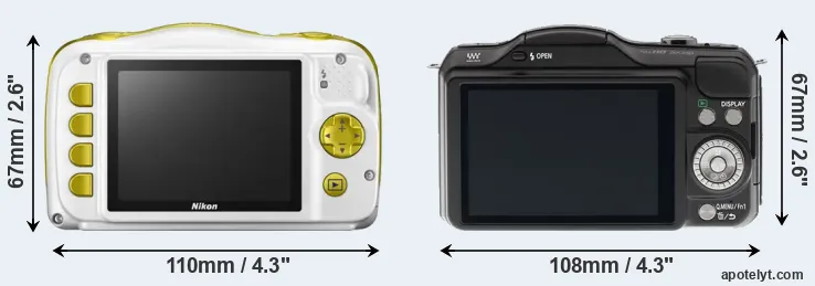 Comparison W150 or GF5 rear