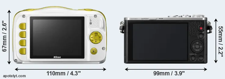 Comparison W150 or GM1 rear