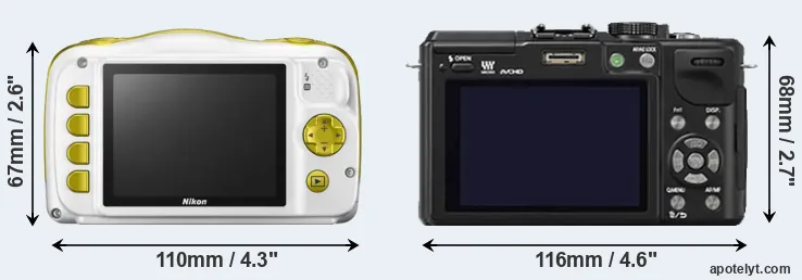 Comparison W150 or GX1 rear