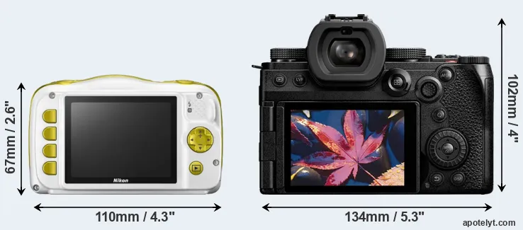 Comparison W150 or S5 II rear