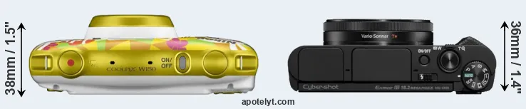 Compare W150 versus HX99 top