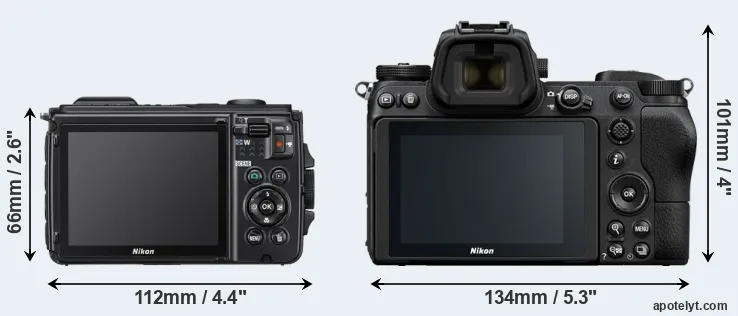 Comparison W300 or Z7 rear