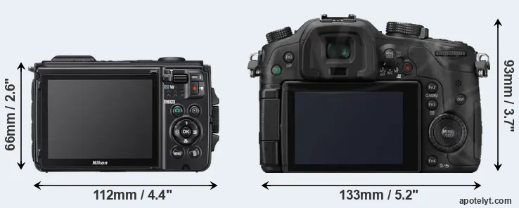 Comparison W300 or GH3 rear