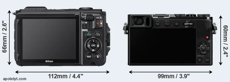 Comparison W300 or GM5 rear