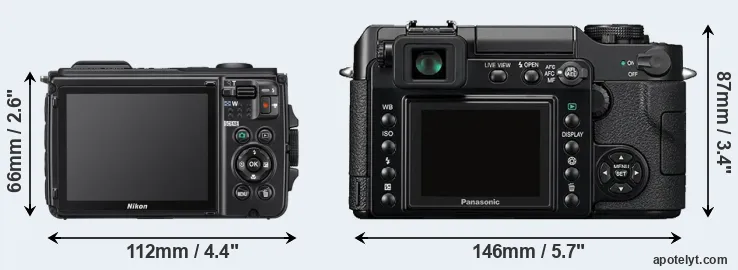 Comparison W300 or L1 rear