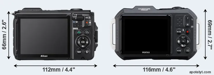 Comparison W300 or WG-1000 rear