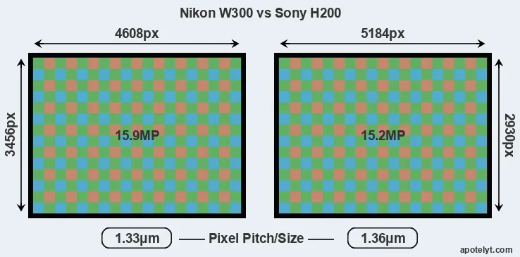 W300 versus H200 MP