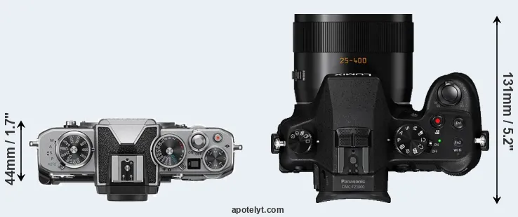 Compare Z fc versus FZ1000 top