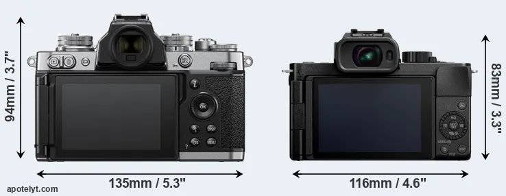 Comparison Z fc or G110 rear