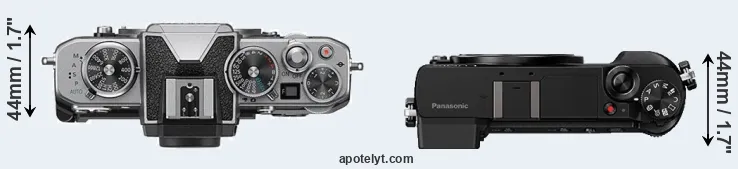 Compare Z fc versus GX85 top