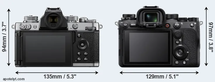 Comparison Z fc or A1 rear