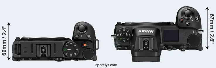 Compare Z30 versus Z7 top