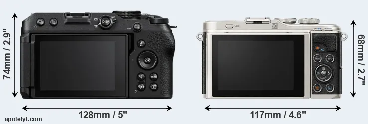 Comparison Z30 or E-PL9 rear