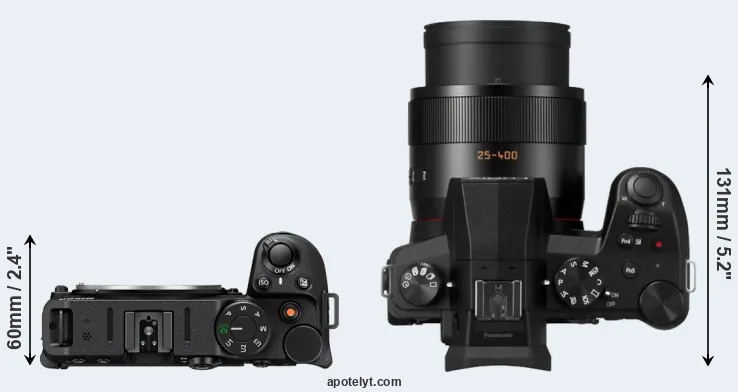 Compare Z30 versus FZ1000 II top