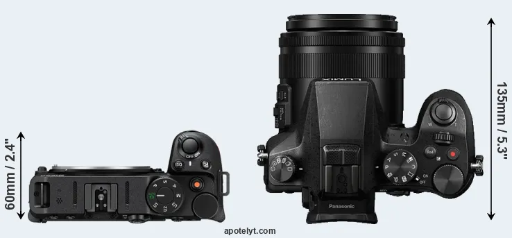Compare Z30 versus FZ2000 top