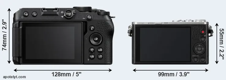 Comparison Z30 or GM1 rear