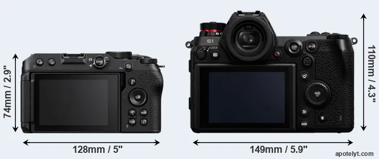 Comparison Z30 or S1 rear