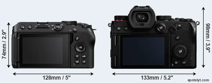 Comparison Z30 or S5 rear