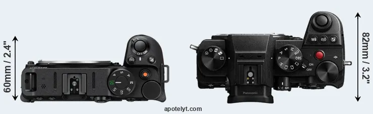Compare Z30 versus S5 top