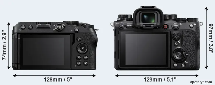 Comparison Z30 or A1 rear