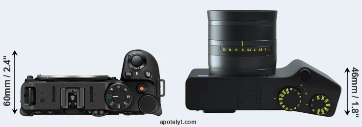 Compare Z30 versus ZX1 top