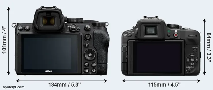 Comparison Z5 or G3 rear
