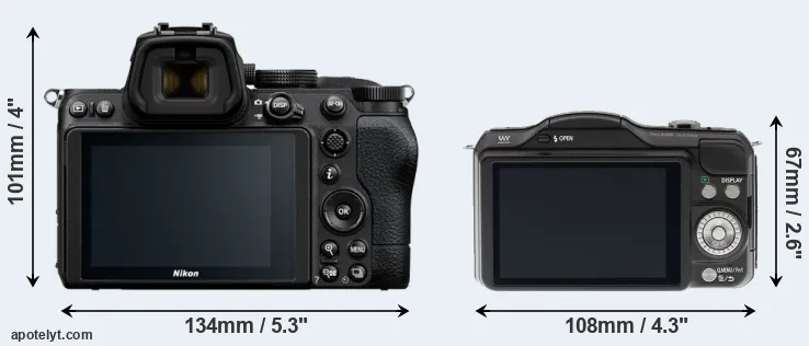 Comparison Z5 or GF5 rear