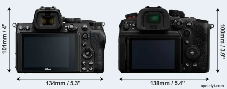 Comparison Z5 or GH7 rear