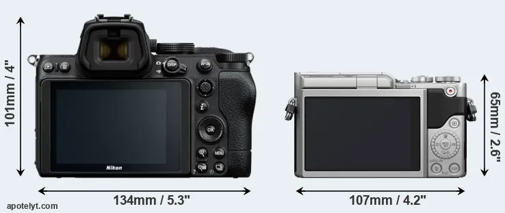 Comparison Z5 or GX850 rear