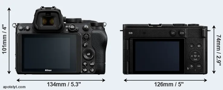 Comparison Z5 or S9 rear